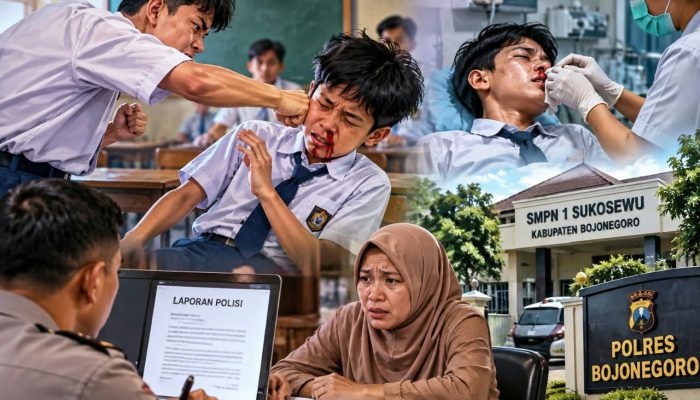 Diduga Ditonjok Kakak Kelas, Siswa SMP di Sukosewu Bojonegoro Dirujuk ke RS