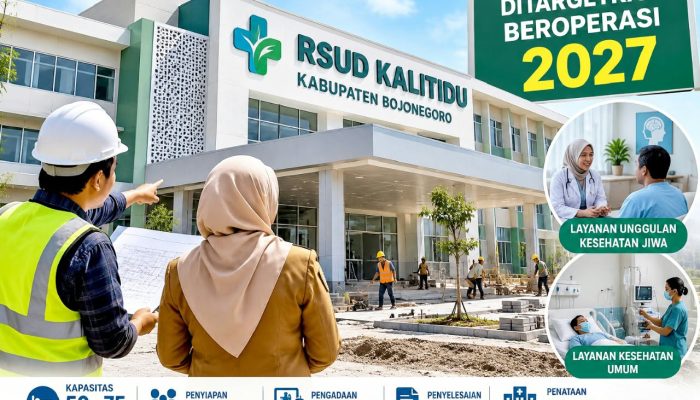 RSUD Kalitidu Segera Beroperasi, Pemkab Bojonegoro Kejar Target 2027