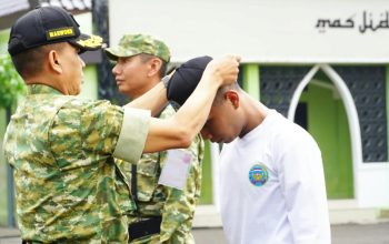 Tanamkan Cinta Tanah Air, Kodim Bojonegoro Libatkan 60 Pelajar dalam Persami KKRI