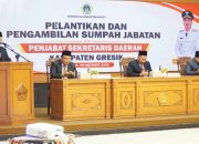 Bupati Gresik Lantik Pj Sekda Baru, Ini Tantangan yang Harus Dihadapi