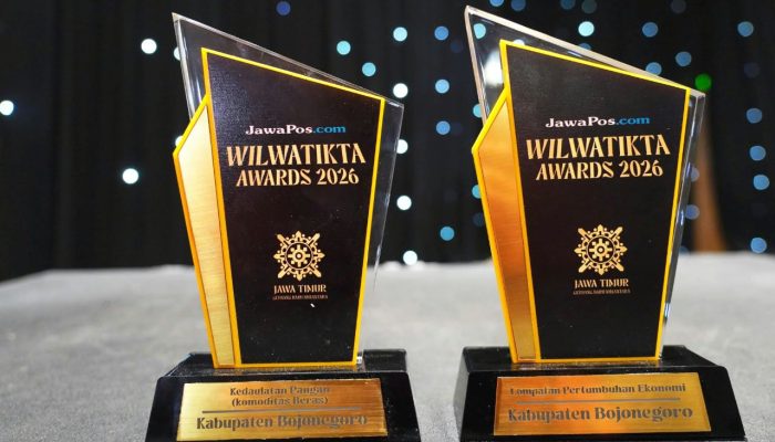 Wilwatikta Awards 2026: Bojonegoro Sabet Dua Penghargaan Sekaligus
